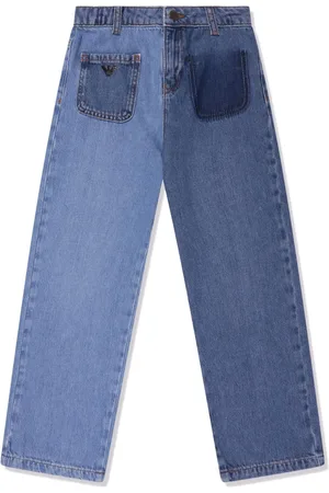 Emporio Armani Jeans dritti con placca logo