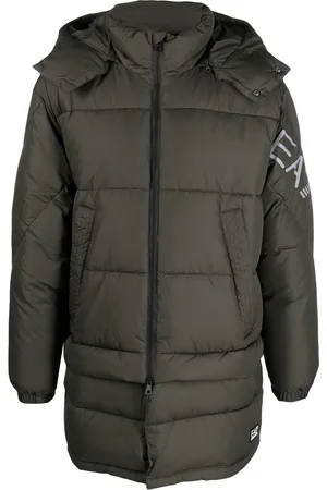 EA7 Cappotto imbottito Mountain con cappuccio