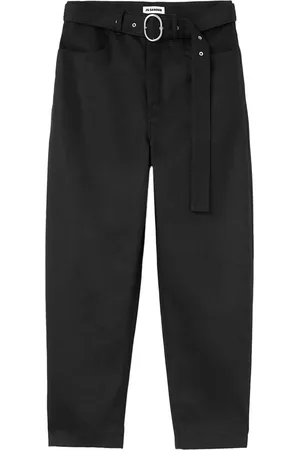 Jil Sander Jeans affusolati con cintura