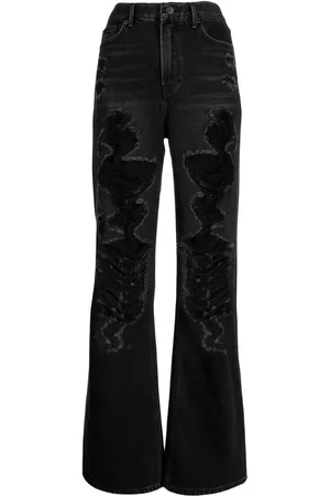 GOEN.J Jeans dritti a vita alta