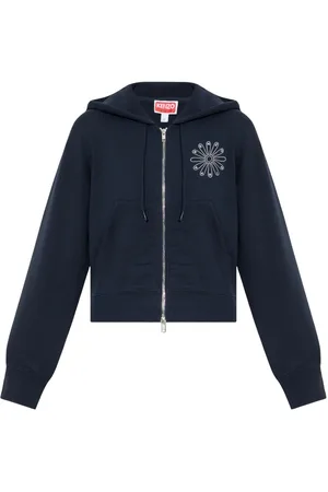 Kenzo Felpa Marguerite con cappuccio