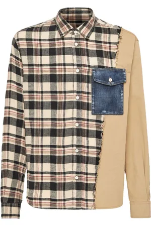 Dsquared2 Camicia con design patchwork