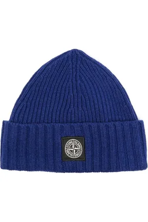 Stone Island Berretto con applicazione Compass