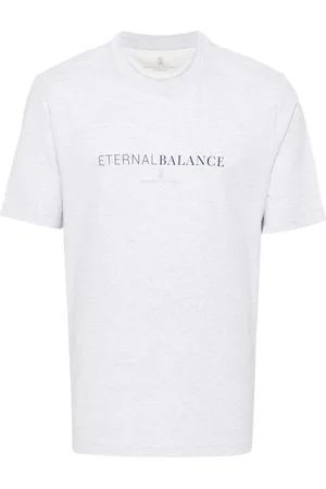 Brunello Cucinelli T-shirt con stampa