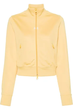 Courrèges Felpa Interlock con ricamo
