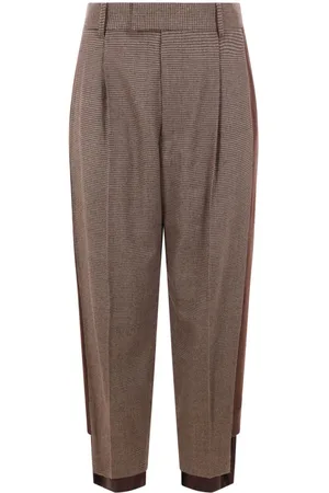 UNDERCOVER Pantaloni in pied-de-poule