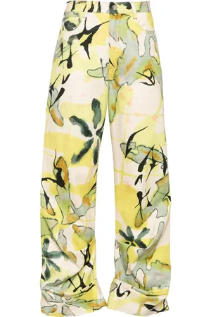 Collina Strada Pantaloni Dante con stampa grafica