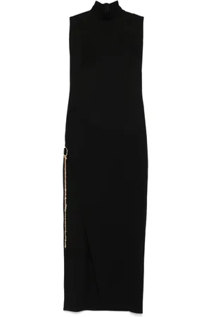 Atu Body Couture Abito lungo con anello metallico