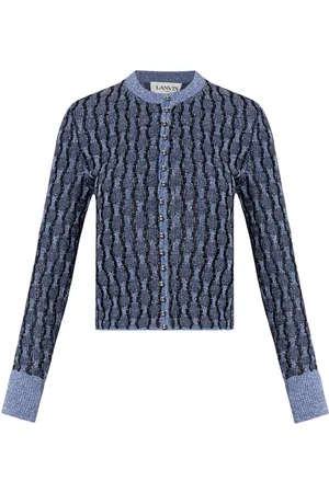 Lanvin Cardigan metallizzato