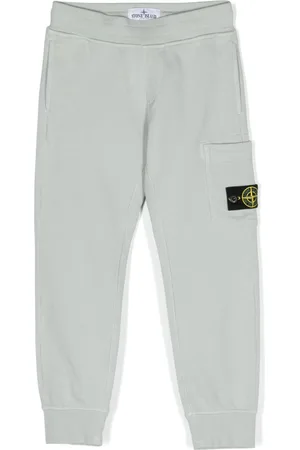 Stone Island Pantaloni sportivi Compass con applicazione