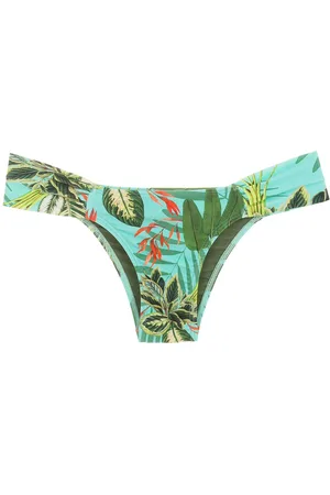 Lygia & Nanny Slip bikini con stampa tropicale