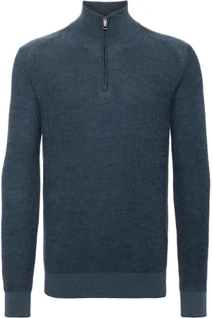 BRIONI Maglione con mezza zip