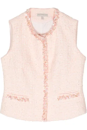 SHIATZY CHEN Gilet con profili decorati