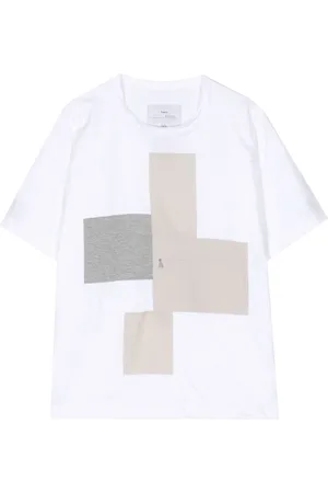 Fumito Ganryu T-shirt con tasca frontale