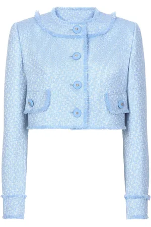 Dolce & Gabbana Giacca crop in tweed