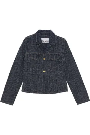 Ganni Blazer denim avvitato