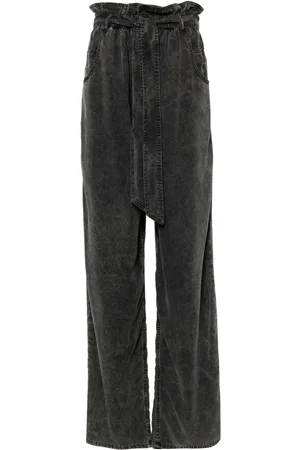 Marant Etoile Pantaloni Priana in chambray