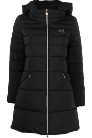 EA7 Cappotto imbottito con cappuccio