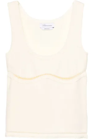 BLUMARINE Canotta con dettagli cut-out