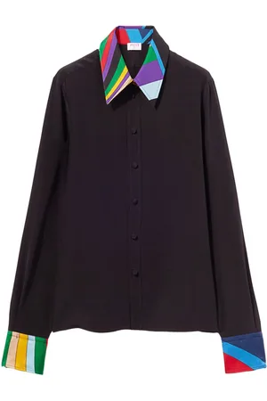 Puccini Camicia con stampa astratta