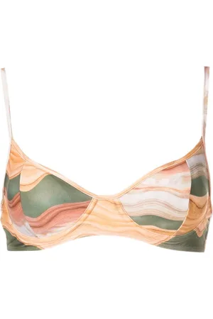 Lygia & Nanny Top bikini Fiji con stampa
