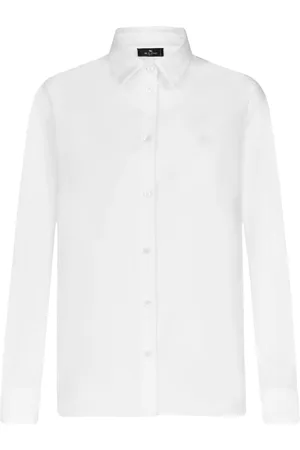 Etro Camicia con ricamo Pegaso
