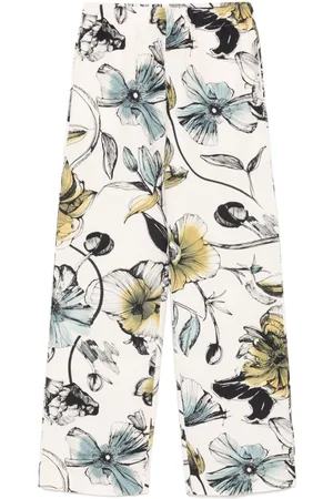 STINE GOYA Pantaloni a fiori