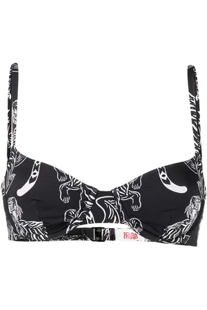 Solid Top bikini The Eva con stampa