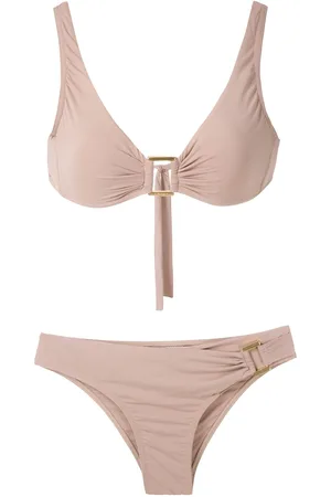 AMIR SLAMA Bikini con fibbie metalliche