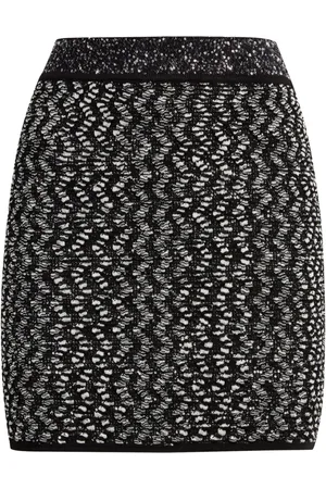 Missoni Minigonna in lam?? con motivo a zigzag