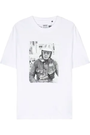 Barbour T-shirt B.Intl Keystone con stampa grafica