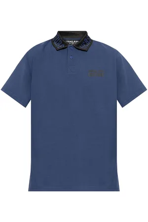 VERSACE Polo con ricamo logo