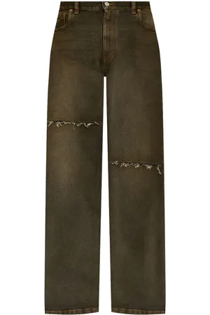Maison Margiela Jeans a gamba ampia