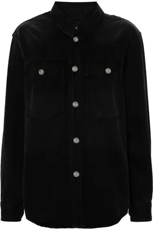 Isabel Marant Camicia denim con effetto schiarito Talbot