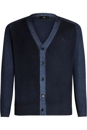 Etro Cardigan con ricamo Pegaso