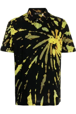 Stain Shade Polo con stampa Medusa