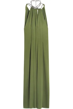 Lanvin Abito lungo con scollo all