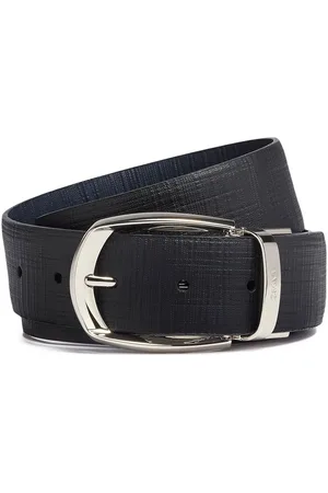 Ermenegildo Zegna Cintura con logo inciso