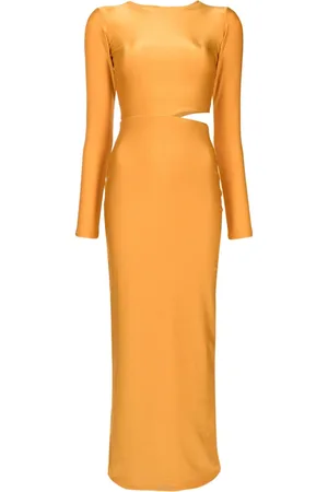 Lethicia Bronstein Abito Sophia lungo con cut-out