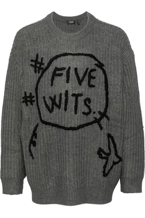 FIVE CM Maglione con stampa grafica