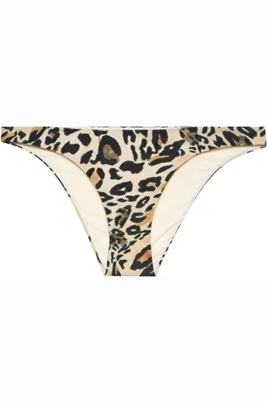 Nanushka Slip bikini leopardati