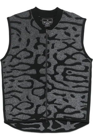 Y-3 Gilet con motivo jacquard