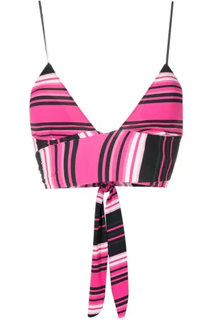 CLUBE BOSSA Top bikini Havel con stampa