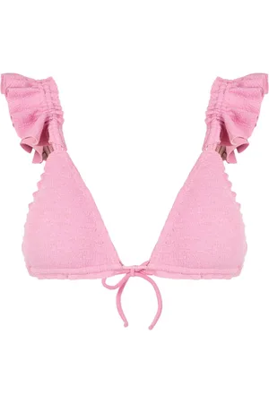 CLUBE BOSSA Top bikini Laven con ruches