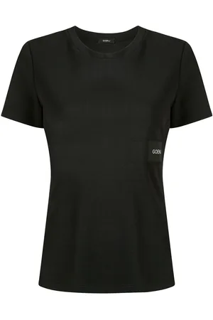 GOEN.J T-shirt con applicazione