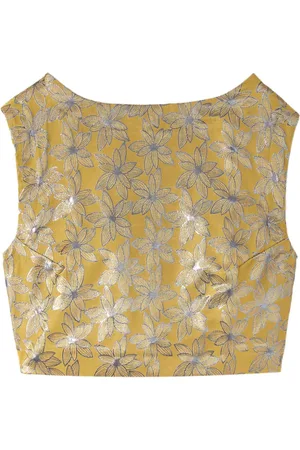 Destree Top crop Richard jacquard
