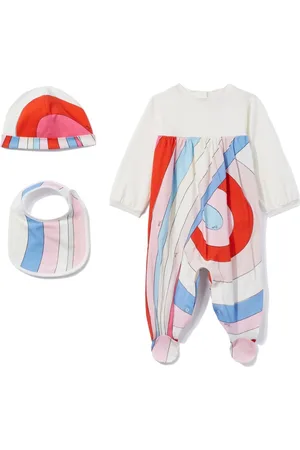 PUCCI Junior Set neonato con stampa Iride
