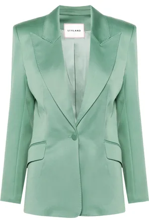 Styland Blazer monopetto con revers a lancia