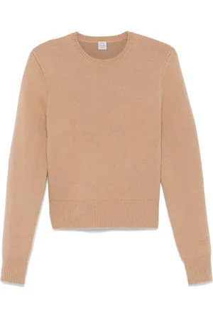 Totême Maglione crop girocollo