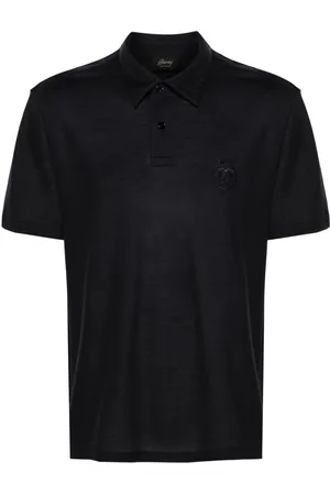 BRIONI Polo con ricamo